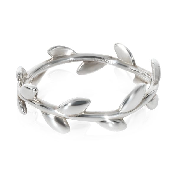 130271 pv 8a37e61b 44d5 43ea b6d6 fc8166732879 Tiffany Co Paloma Picasso Olive Leaf Ring in Sterling Silver