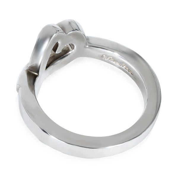 130276 bv Tiffany Co Paloma Picasso Loving Heart Ring in Sterling Silver