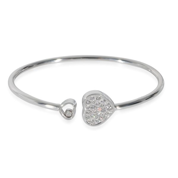 Chopard Happy Heart Diamond Bracelet in 18k White Gold 045 CTW Chopard Happy Heart Diamond Bracelet in 18k White Gold 045 CTW