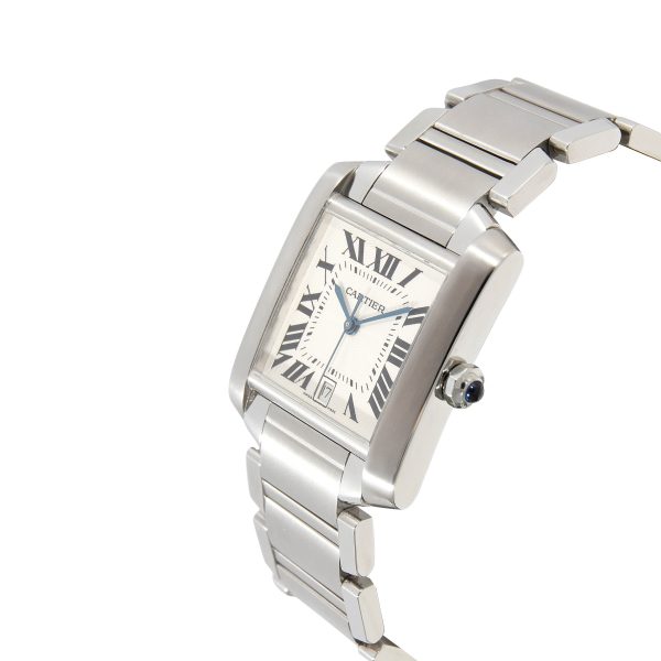 130319 lv 97128cce eaef 49f8 ad55 2dadb7ed0543 Cartier Tank Francaise W51002Q3 Unisex Watch in Stainless Steel