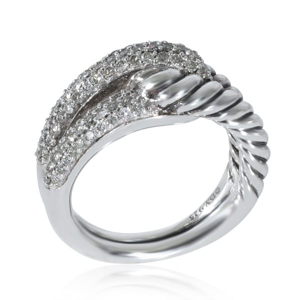 130368 pv cf7e7cdd 4533 499e bfd3 8a3294af3723 David Yurman Labyrinth Diamond Ring in Sterling Silver 044 CTW