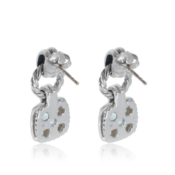 130380 bv 10778a25 87d0 4eba 8fb7 ea19a7ab37f7 David Yurman Albion Blue Topaz Drop Earrings in Sterling Silver