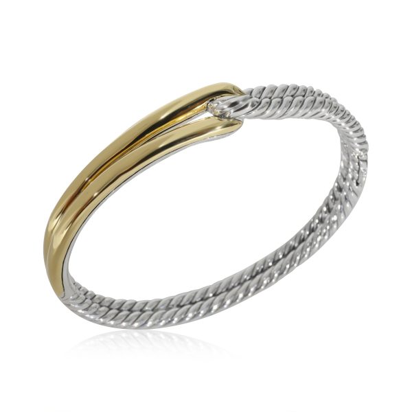 130383 pv d8690b79 dc2a 479f a0ad f64af72b578d David Yurman Labyrinth Bracelet in 18k Yellow GoldSterling Silver