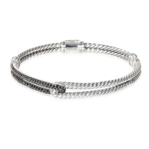 David Yurman Labyrinth Petite Pave Diamond Bracelet in Sterling Silver 05 CTW Gucci GG Implement Shoulder Bag