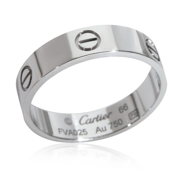 130480 av 24785d8a a7dc 46a9 8f7a b1972c41bb35 Cartier Love Ring in 18k White Gold Size 66