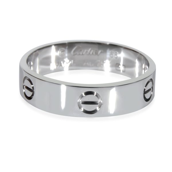 Cartier Love Ring in 18k White Gold Cartier Love Ring in 18k White Gold Size 66