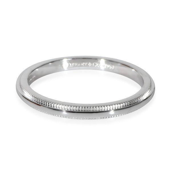 Tiffany Co Together Milgrain Wedding Band in Platinum Tiffany Co Together Milgrain Wedding Band in Platinum