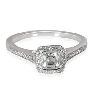 Tiffany Co Legacy Diamond Engagement Ring in Platinum H VS1 049 CTW Chanel Mademoiselle Leather Cocomark Handbag