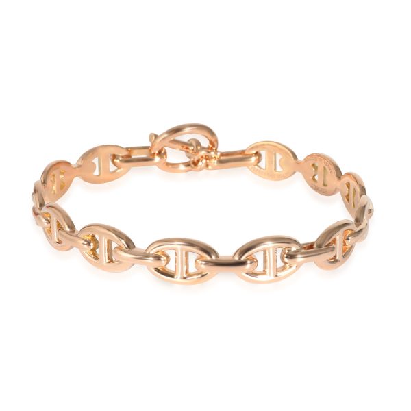 Hermès Chaîne dAncre Enchaînée Bracelet Hermès Chaîne dAncre Enchaînée Bracelet Toggle Clasp in 18K Rose Gold