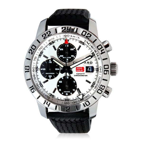 130637 ad1 35602628 e9c5 47ae 85d3 e0cc8f3d3a17 Chopard Mille Miglia GMT 168994 Mens Watch in Stainless Steel