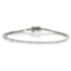 Diamond Tennis Bracelet in 14K White Gold 2 CTW Cart