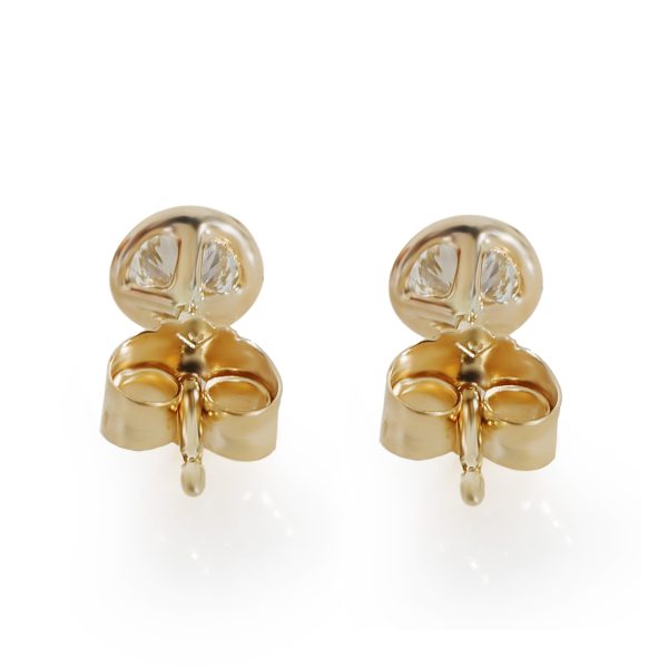 130704 bv b9ae69bd 8044 43d7 a836 4cd382a46ae5 Bezel Diamond Stud Earring in 14K Yellow Gold 038 CTW