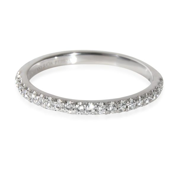 Tiffany Co Soleste Diamond Wedding Band in Platinum 017 CTW Tiffany Co Soleste Diamond Wedding Band in Platinum 017 CTW