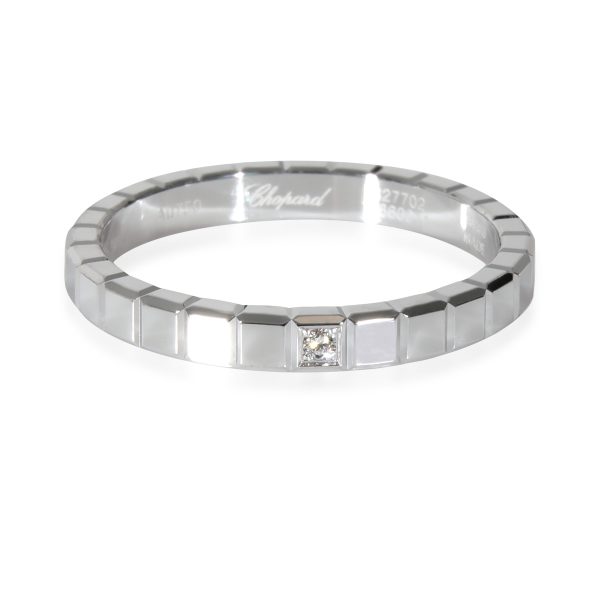 Chopard Ice Cube Diamond Band in 18k White Gold 001 CTW Chopard Ice Cube Diamond Band in 18k White Gold 001 CTW