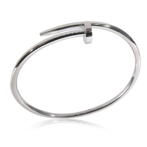 130830 pv Cartier Juste Un Clou Bracelet in 18k White Gold