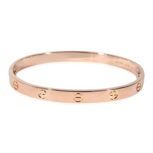 Cartier Love Bracelet in 18k Rose Gold Versace Jeans Couture Black Bag