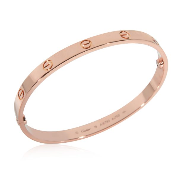 130877 pv Cartier Love Bracelet in 18k Rose Gold