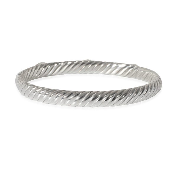 130910 bv David Yurman Cable Collection Bracelet in 18k Yellow GoldSterling Silver