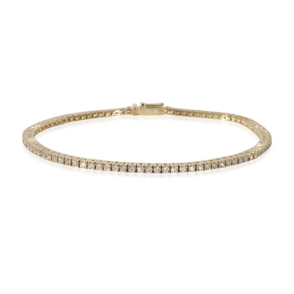 Diamond Micro Tennis Bracelet in 14k Yellow Gold 088 CTW Diamond Micro Tennis Bracelet in 14k Yellow Gold 088 CTW