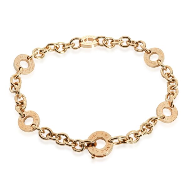 130942 bv 88315099 768e 49bf acb6 2b8547b38289 BVLGARI Bvlgari Bvlgari Link Station Bracelet in 18k Yellow Gold