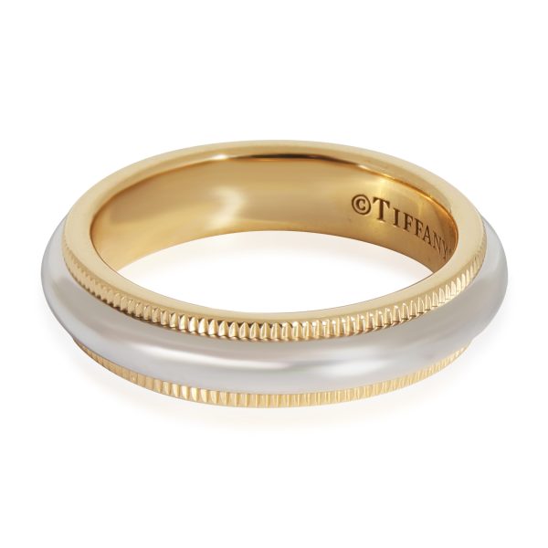 131314 sv 3418740d 51d6 4e96 9d90 d3adf10f91cf Tiffany Co Tiffany Together Wedding Band in 18k 950 Yellow GoldPlatinum