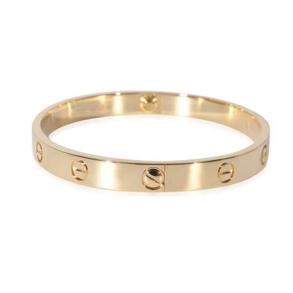 131338 sv Cartier LOVE Bracelet in 18k Yellow Gold