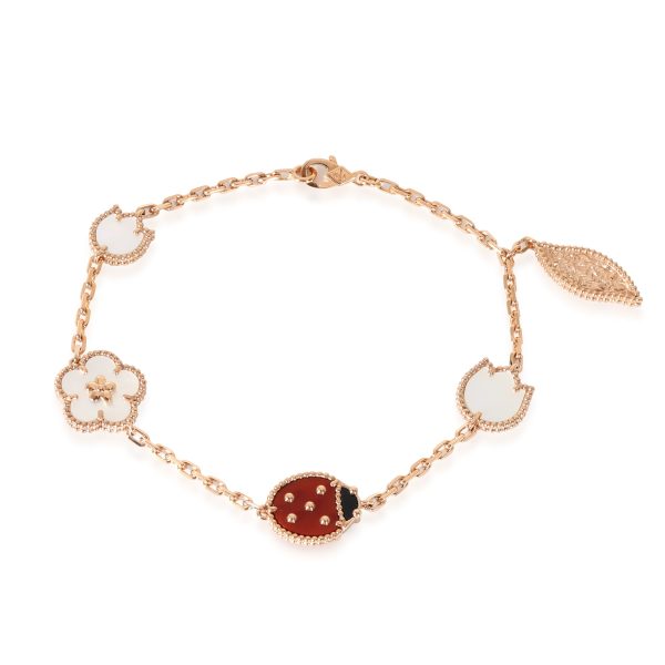 Van Cleef Arpels Lucky Spring Bracelet in 18k Rose Gold Van Cleef Arpels Lucky Spring Bracelet in 18k Rose Gold