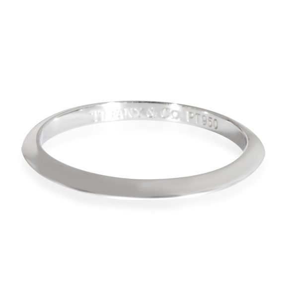 Tiffany Co Tiffany Forever Knife Edge Band in Platinum Tiffany Co Tiffany Forever Knife Edge Band in Platinum