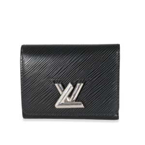 Louis Vuitton Black Epi Twist Compact Wallet Cart