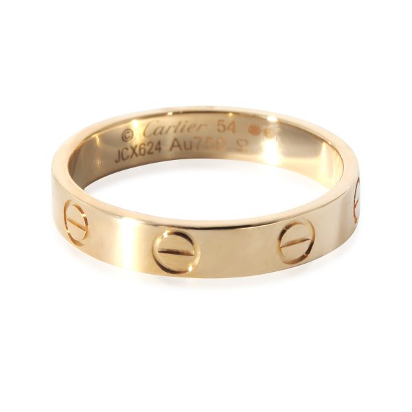 Cartier Love Band in 18k Yellow Gold Cartier Love Band in 18k Yellow Gold