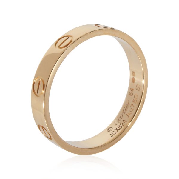 131745 pv Cartier Love Band in 18k Yellow Gold