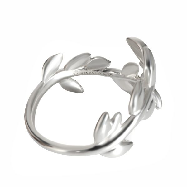 131807 bv 1dda2564 f343 41fd ac81 beed10eb079e Tiffany Co Paloma Picasso Olive Leaf Bypass Ring in Sterling Silver