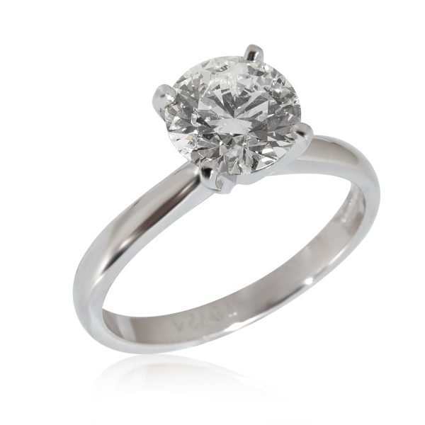 131907 pv 5334c02a 8fd2 4c42 a8bd 5a63f937e98b Round Cut Engagement Ring in Platinum D SI1 151 CTW