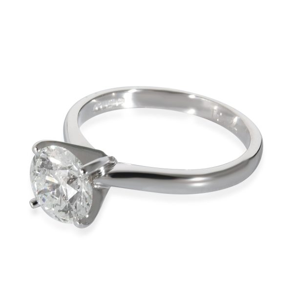 131907 sv 4fe4816b 1890 457c 965d efdadddd677a Round Cut Engagement Ring in Platinum D SI1 151 CTW