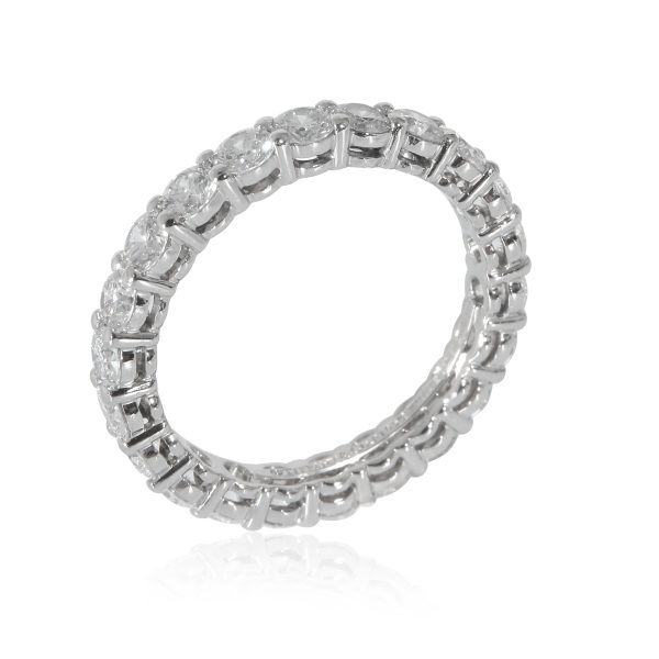 131956 av Tiffany Co Forever Eternity Band in Platinum 180 CTW