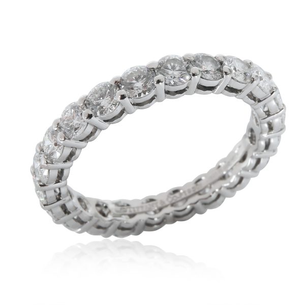 131956 pv Tiffany Co Forever Eternity Band in Platinum 180 CTW