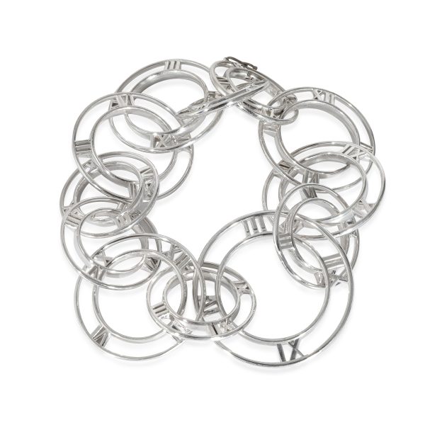 Tiffany Co Open Circle Atlas Bracelet in Sterling Silver Tiffany Co Open Circle Atlas Bracelet in Sterling Silver