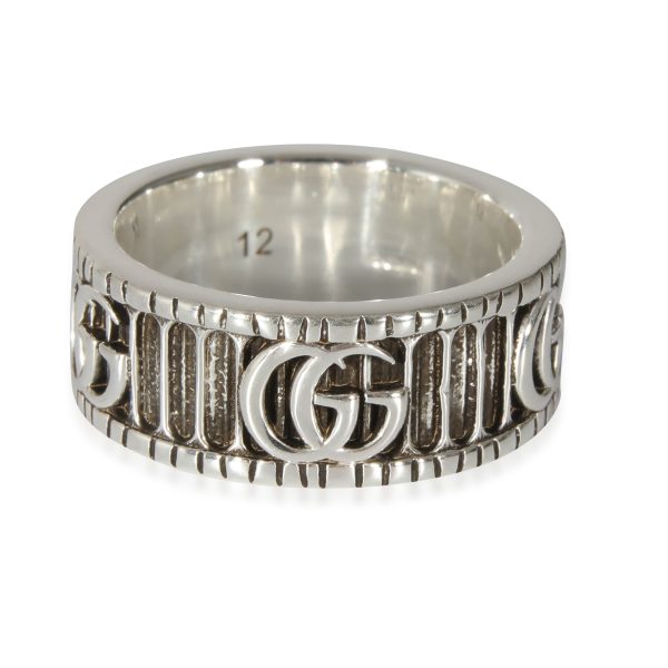 132047 bv 0d4a1271 9ba5 45b4 9930 4c02050a15e0 Gucci Double G RIng in Sterling Silver