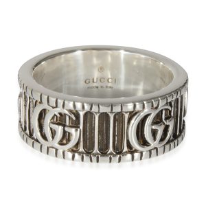 Gucci Double G RIng in Sterling Silver Loewe Small Classic Calf Bottle Puzzle Bag Green