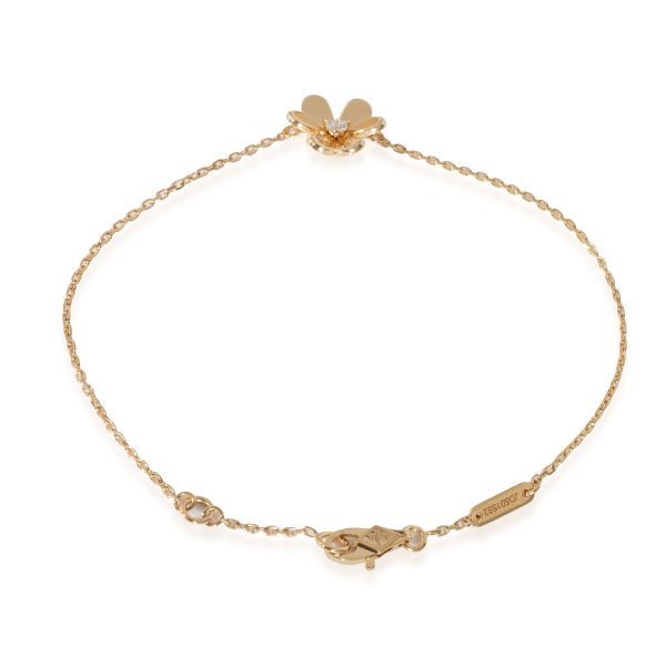 132050 bv Van Cleef Arpels Frivole Bracelet in 18k Yellow Gold 005 CTW