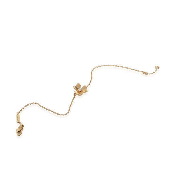 132050 pv Van Cleef Arpels Frivole Bracelet in 18k Yellow Gold 005 CTW