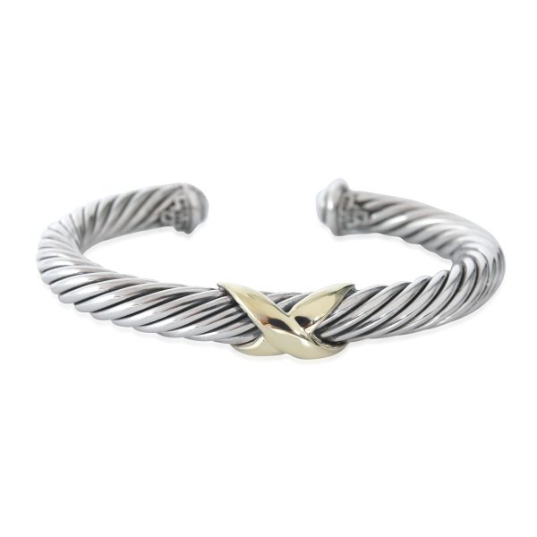 David Yurman Cable Collection Bracelet in 925 Yellow GoldSterling Silver David Yurman Cable Collection Bracelet in 925 Yellow GoldSterling Silver 7mm