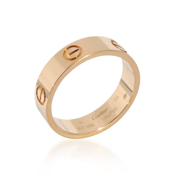 132270 bv Cartier LOVE Ring in 18K Yellow Gold