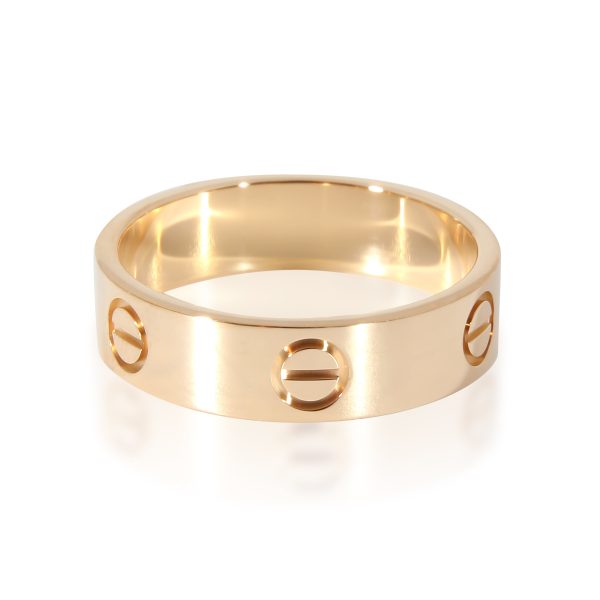 132270 pv Cartier LOVE Ring in 18K Yellow Gold