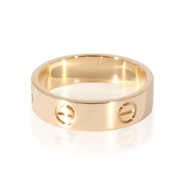 132270 sv Cartier LOVE Ring in 18K Yellow Gold