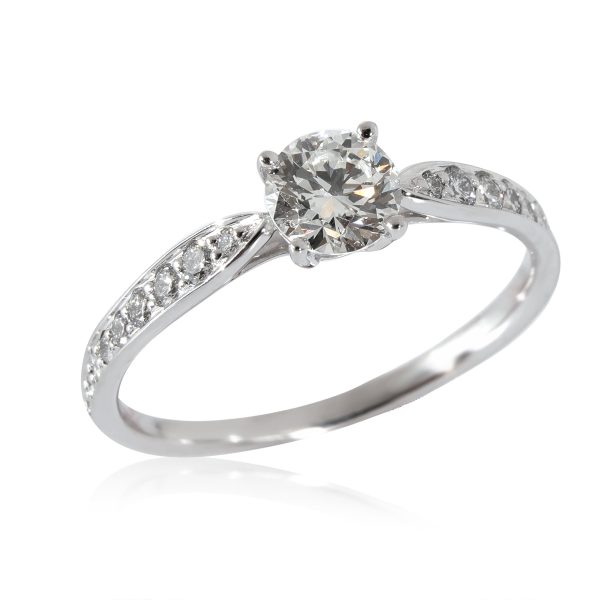 132290 pv Tiffany Co Harmony Engagement Ring in Platinum I VVS1 07 CTW