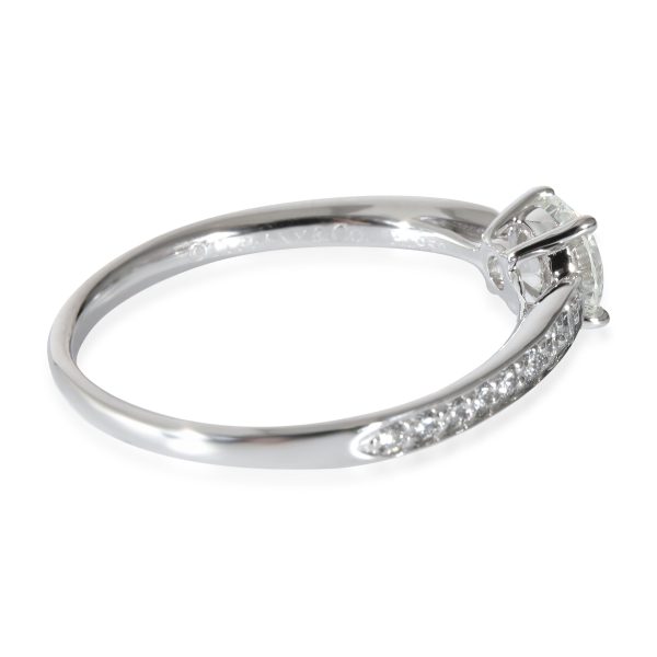 132290 sv Tiffany Co Harmony Engagement Ring in Platinum I VVS1 07 CTW