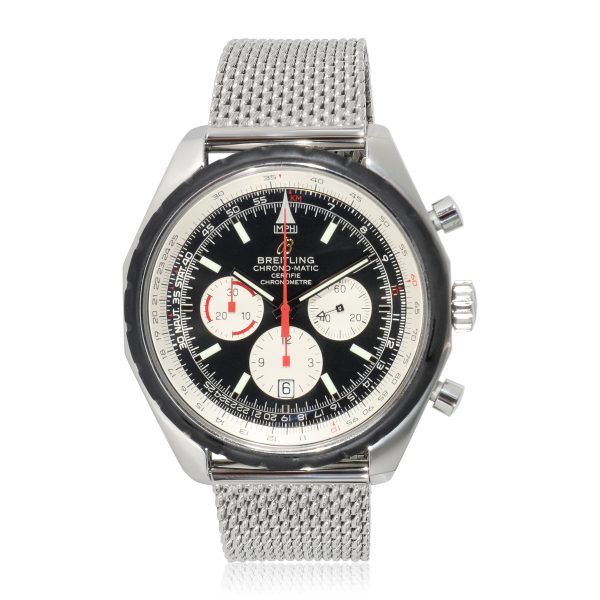 132336 av Breitling Chrono Matic 49 A1436002B920 Mens Watch in Stainless Steel