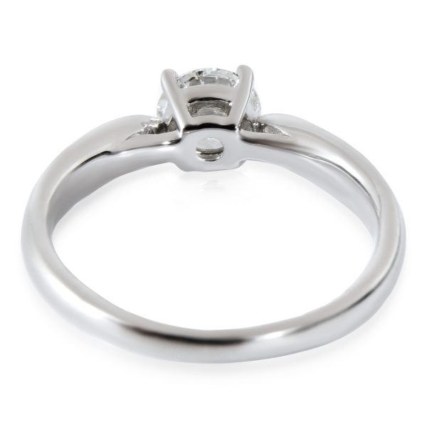 132422 bv Tiffany Co Harmony Engagement Ring in Platinum F VVS2 057 CTW