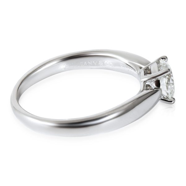 132422 pv Tiffany Co Harmony Engagement Ring in Platinum F VVS2 057 CTW